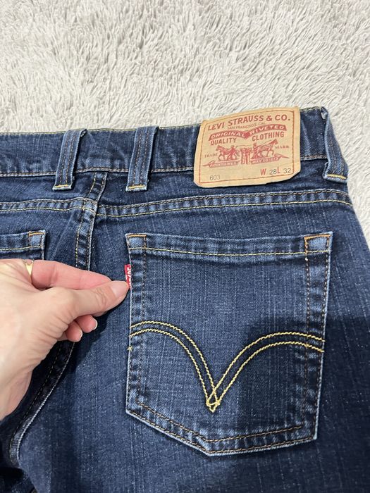 Levis r. M damskie spodnie jeansy skinny model 603