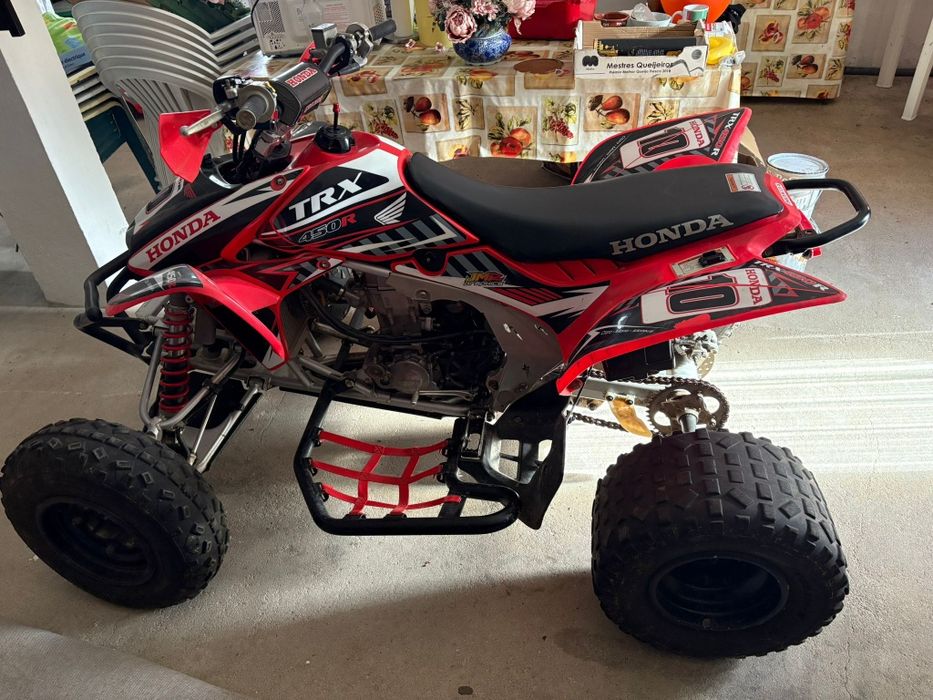 Honda TRX 450 matriculada