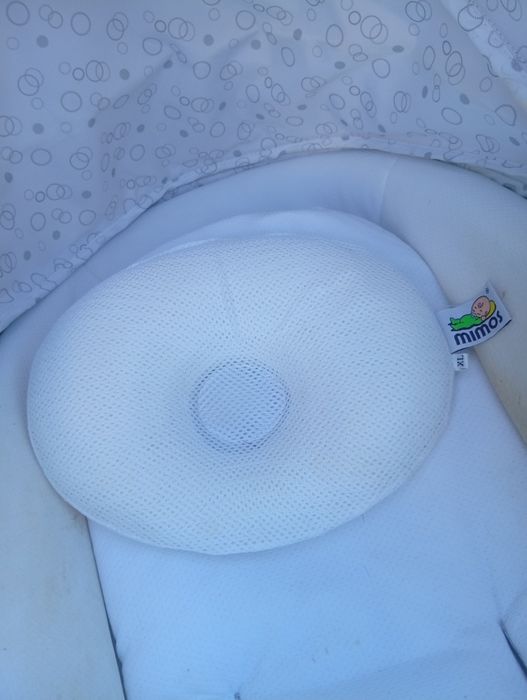 Alcofa da Chicco com almofada e Faixa pós parto