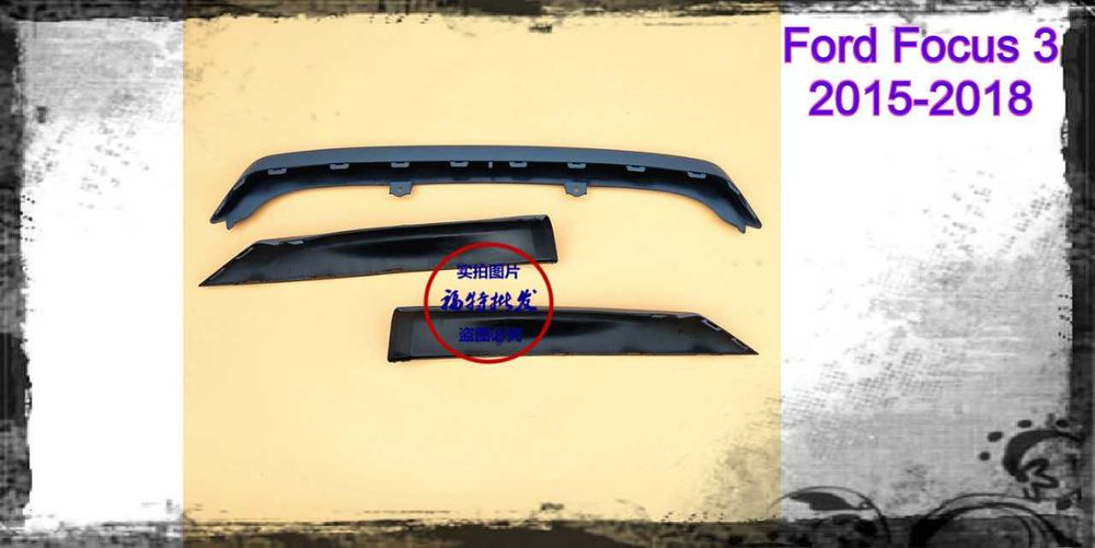 Накладка бампера нижняя ST-Line Ford Focus 3 Форд Фокус 3 США 15-: 850 ...
