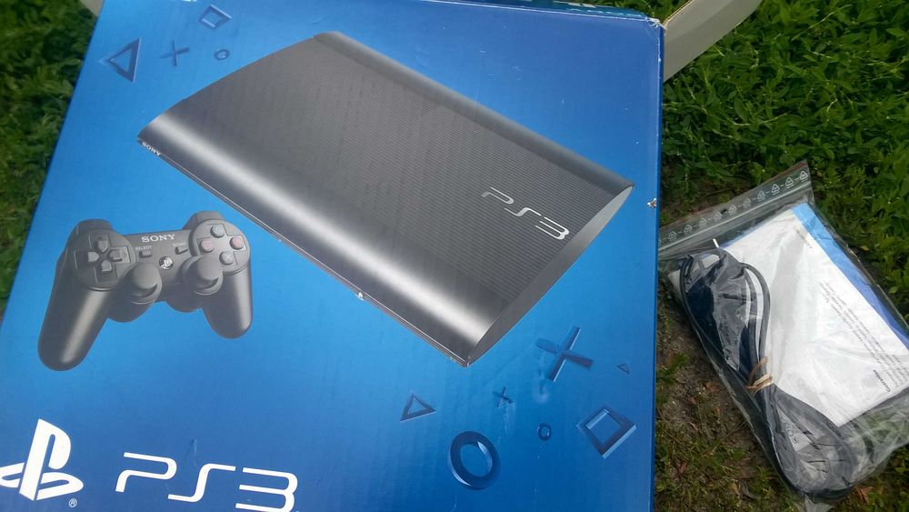 Karton do konsoli ps3 wkładki instrukcje KOMPLETNY fat slim super slim