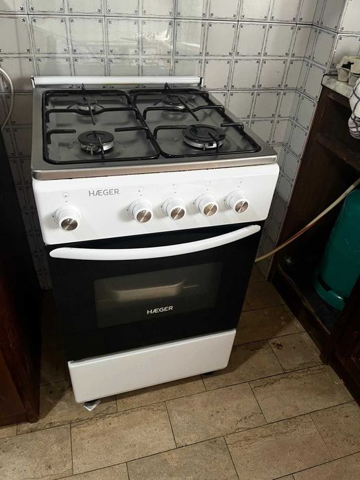 Fogão Haeger 4 bocas + 2 botijas