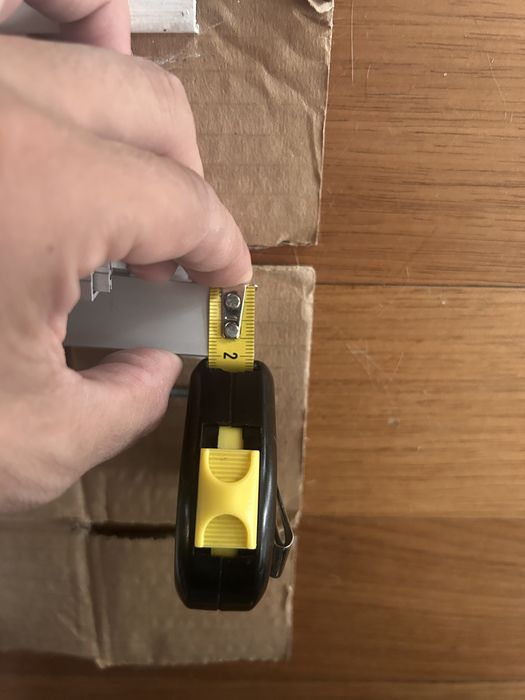calha para LED de superfície com difusor - 20x10mm