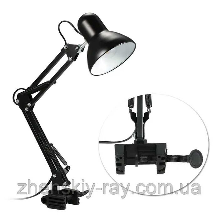 Лампа настольная для маникюра на струбцине