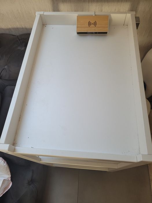 Przewijak drewniany bialy