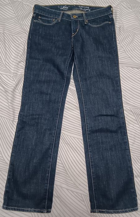 LEVI'S Slight Curve Straight Leg spodnie jeansy r. 27