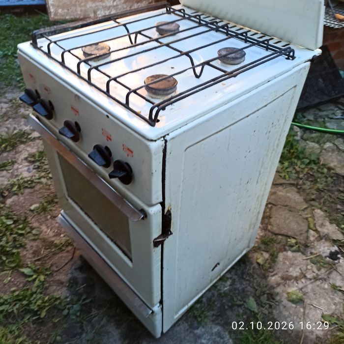 плита газова 4 конфорки
