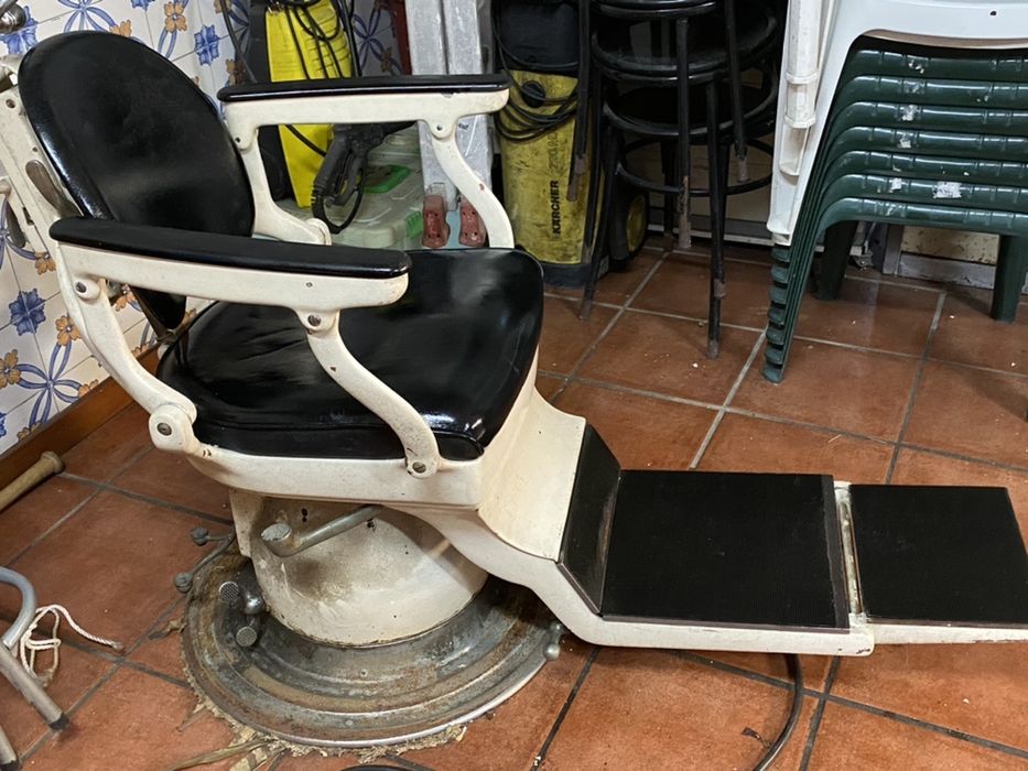 Cadeira dentista vintage militar