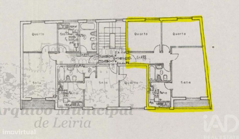 Apartamento T2 em Coimbrão de 79,00 m2