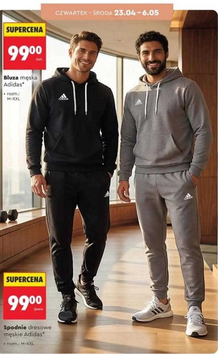 Bluza Adidas XL z kapturem