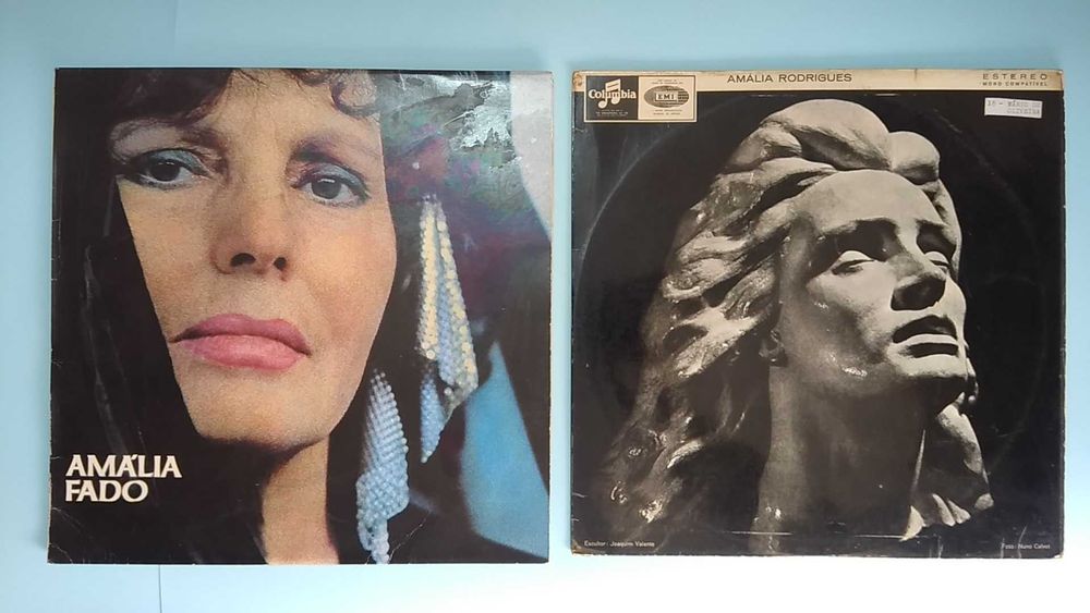 8 discos LP Amália, José Afonso, Fados de Coimbra, etc
