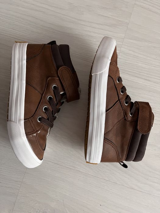Buty jesienne botki chłopięce ocieplane 28 dla  chłopca