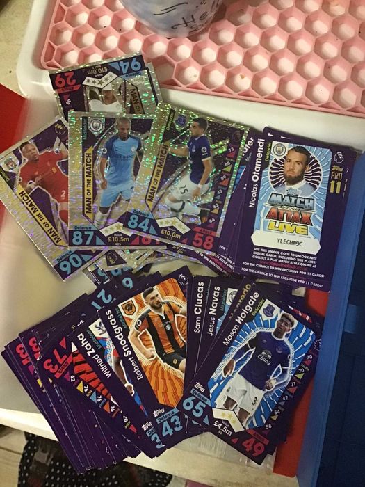 MATCH ATTAX topps спортивні карточкі альбом