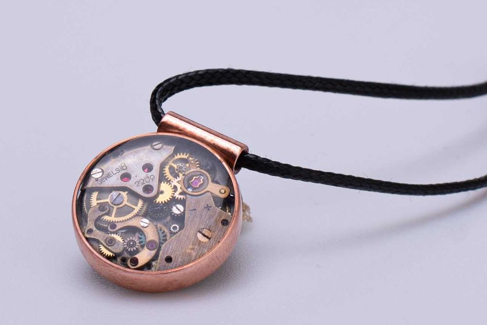 Naszyjnik steampunk