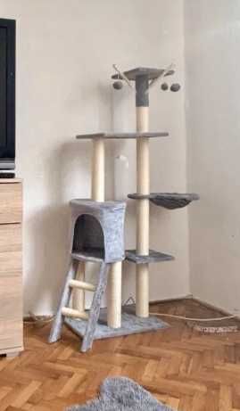 Drapak dla kota NOWY XXL wieza domek drzewko 5POZIOMÓW domek legowisko