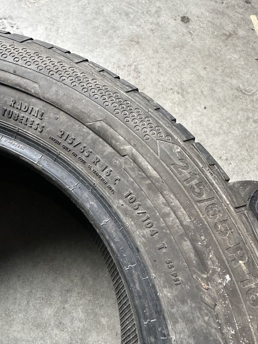 2x opony letnie 215/65R16C Continental ContiVanContact 100 5,5mm 2018