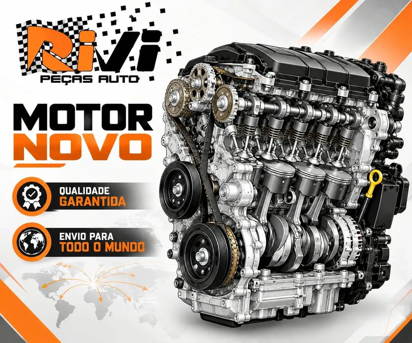 Motor CDN CDNB CDNC - Audi A4 A5 A6 Q5 / Seat Exeo - 2.0 TFSI / TSI - Novo