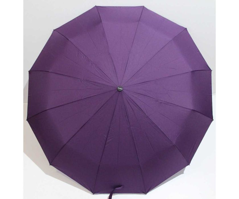 Женский зонт цветной и однотонные автомат 12 спиц антиветер карбон