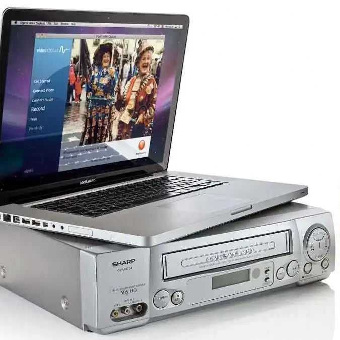 Conversão e Digitalização de Cassetes VHS/BETA/Hi8/MiniDV/8mm