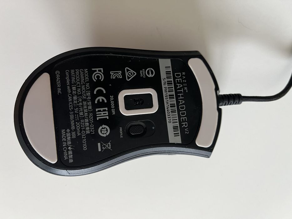 Rato/Mouse Razer DeathAdder V2 com fio64354261163778123