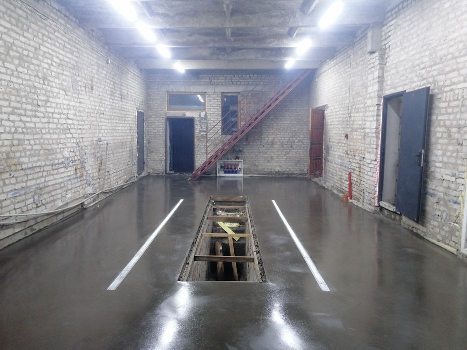 Тернопіль .Промислова бетонна підлога,бетонна стяжка, топінг