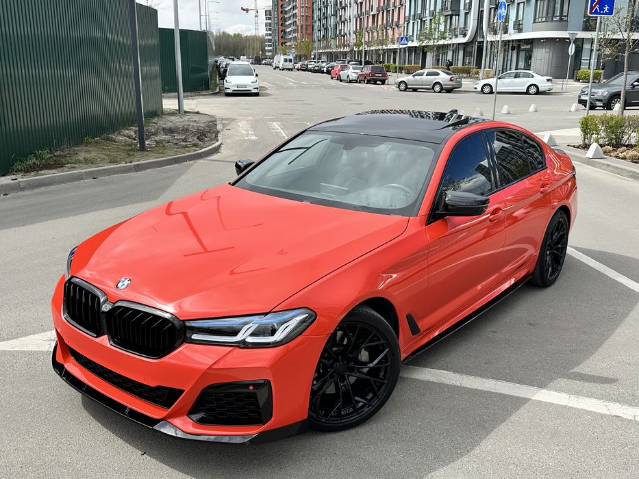 BMW G30 2017 red