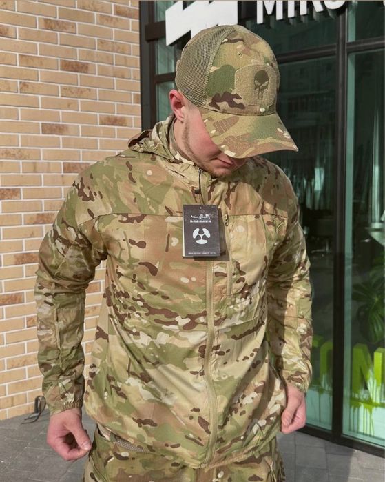 Вітровка штормовка  мультикам / олива / койот літня с-3хл