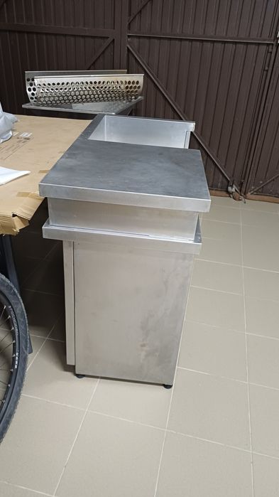 Mesa inox para Caixa Registadora