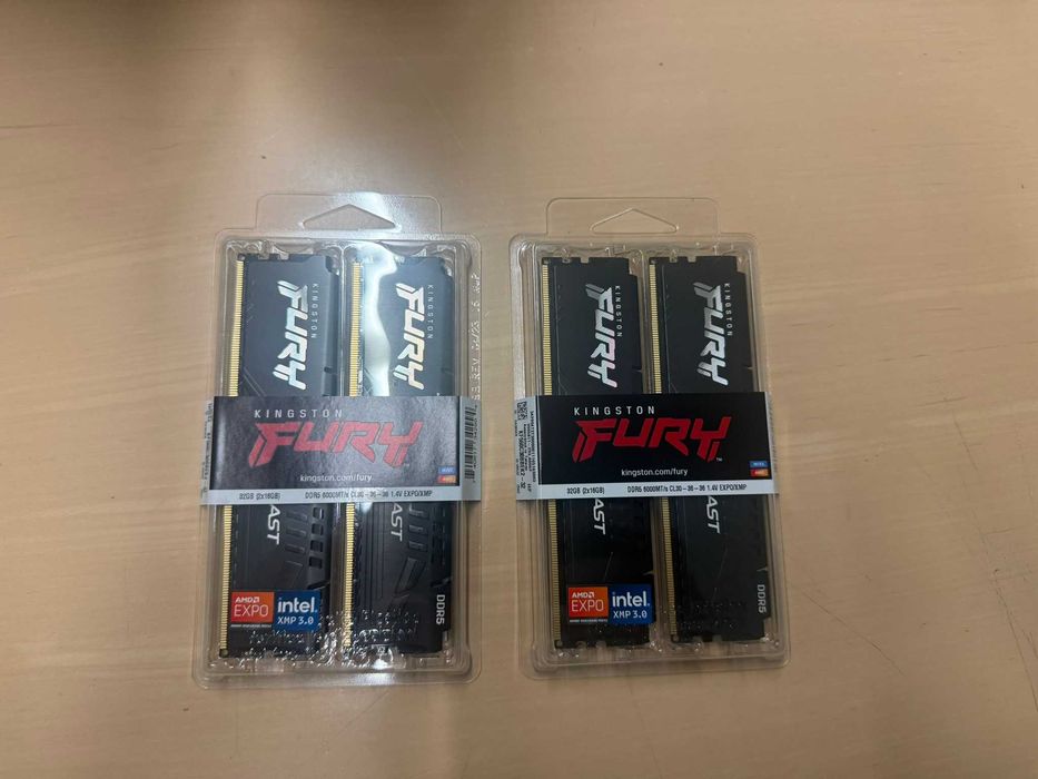 Memória RAM DDR5 2x16GB CL30 6000Mhz (novo)
