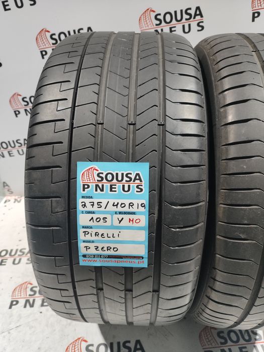 2 pneus como novos 275-40R19 Pirelli - Oferta dos Portes
