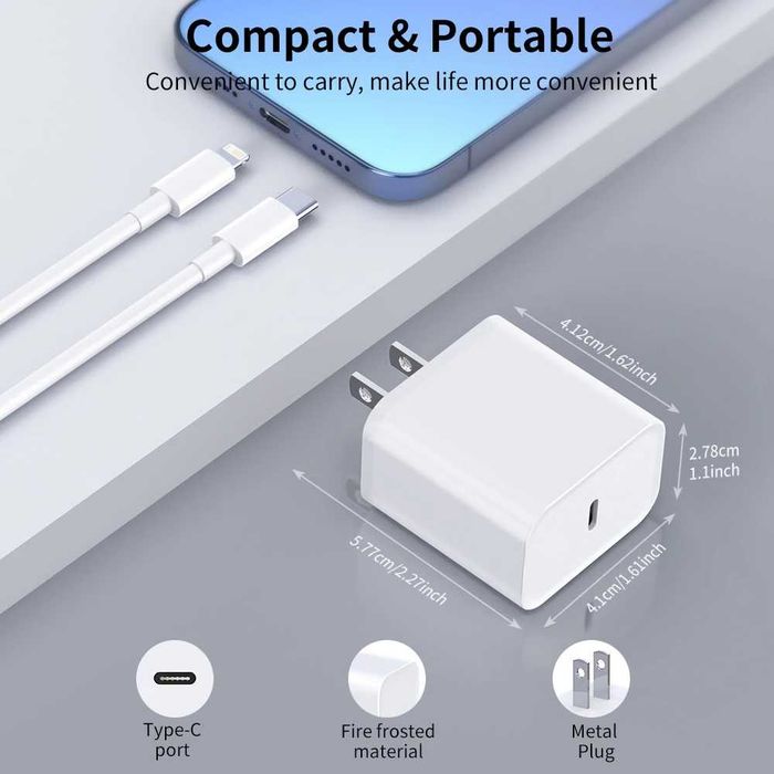 Ładowarka z kablem USB Lightning do iPhone’a