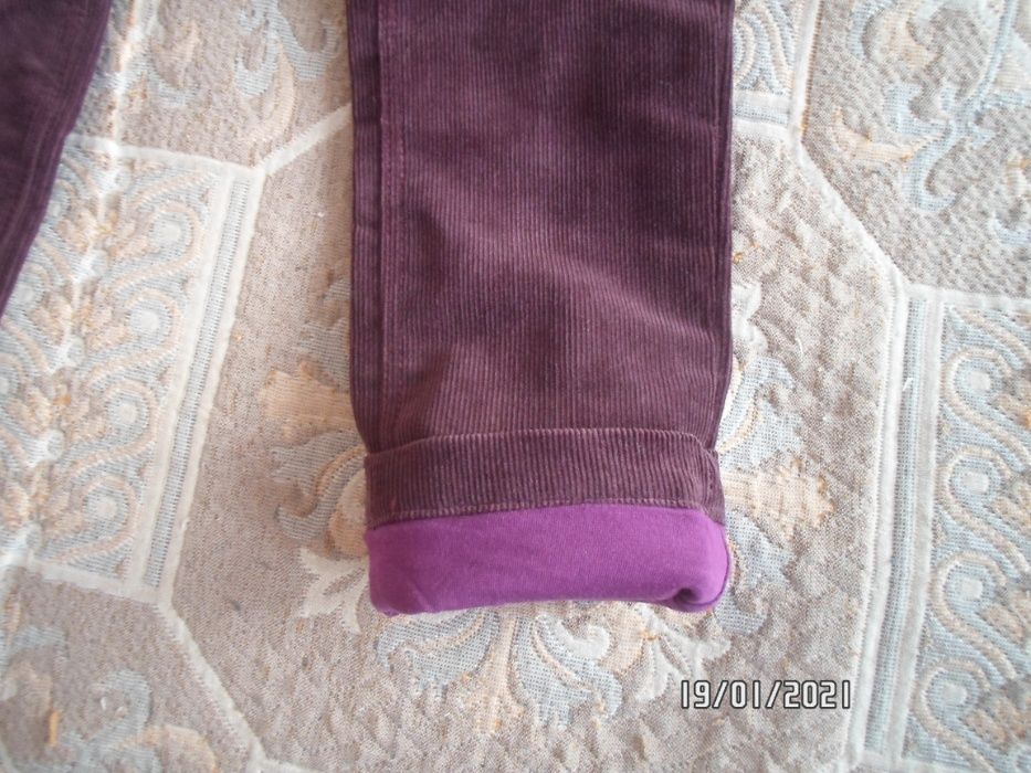 Теплые вельветовые брюки Бемби 116 р для девочки