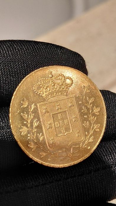 Moeda Peca D.Maria II 1834