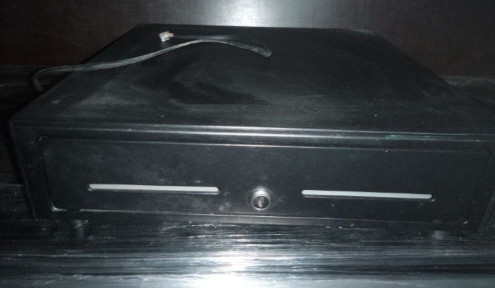 Gaveta dinheiro usada