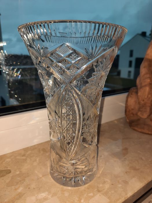 Kryształowy wazon