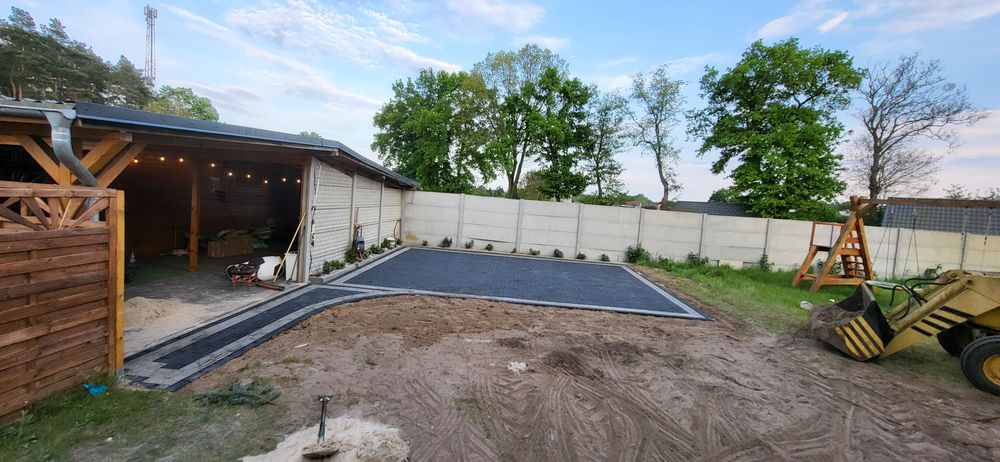 Układanie kostki brukowej