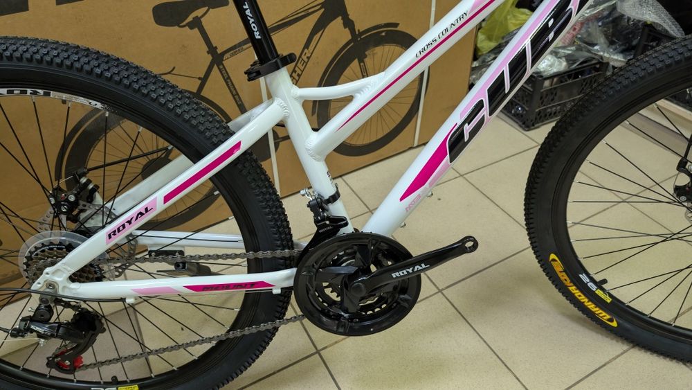 Велосипед 26" колеса, 13" алюминиевая заниженная рама Royal Cuba