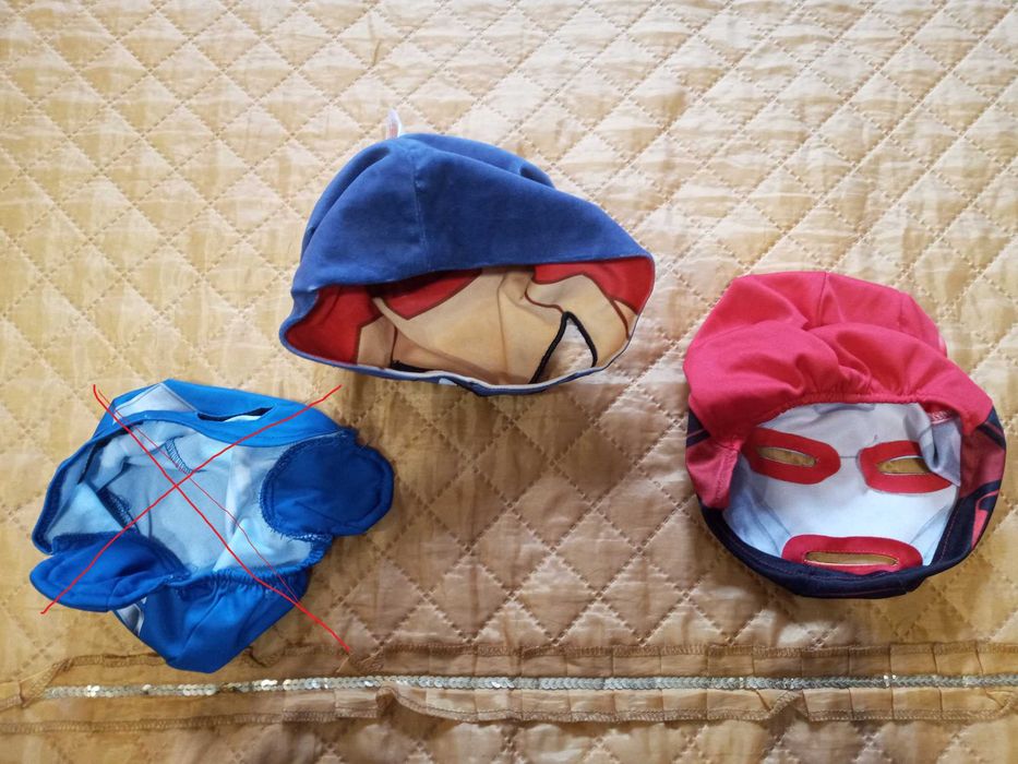 Шапка маска карнавальна Месники Marvel Капітан Америка Желізна людина