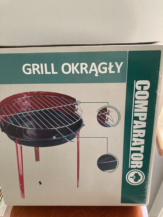 Grilll okrągły turystyczny