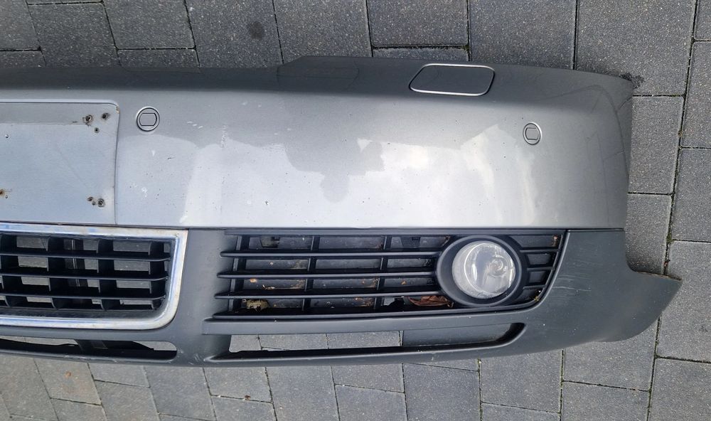 zderzak przedni kompletny pdc xenon spryski audi a4 b6 ly7q