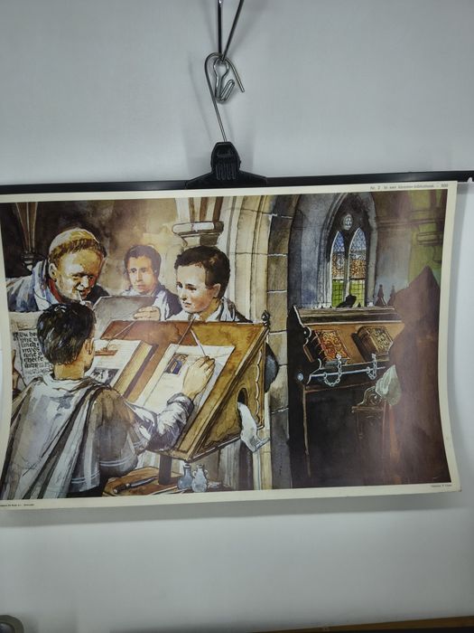 Unikalny komplet 18 oryginalnych plansz edukacyjnych