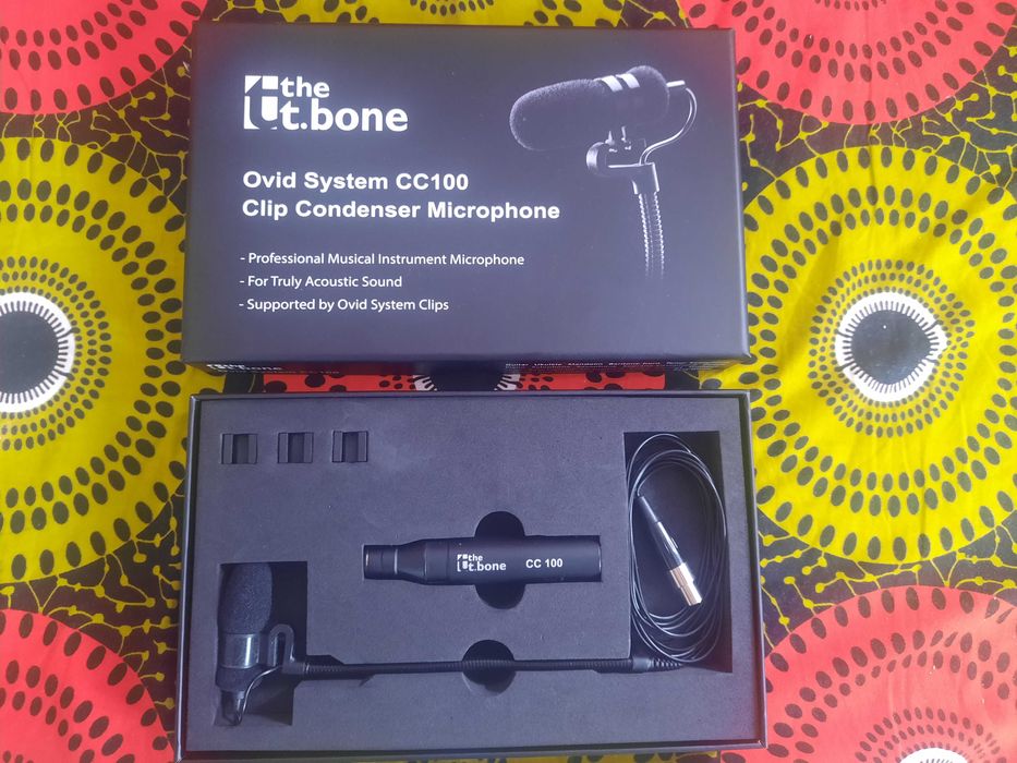 Microfone Clip Condensador the T.Bone CC100 Ovid System