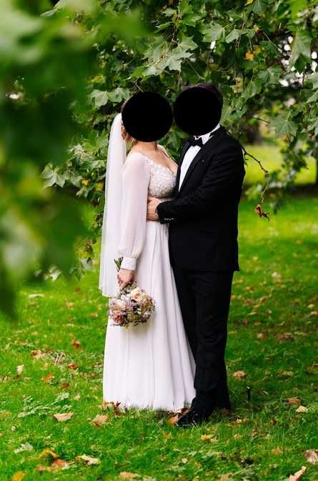 Suknia Ślubna Muślin + GRATIS WELON