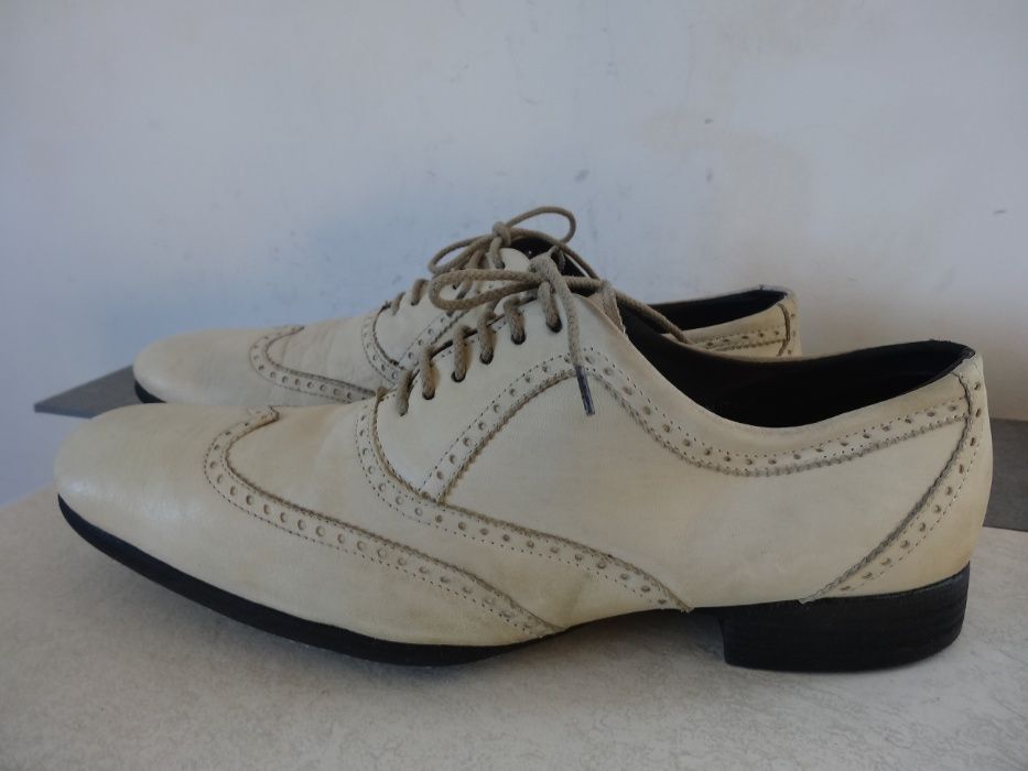 Buty Top Man roz. 43 Pantofle Skóra