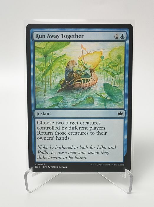 Run Away Together 067 Bloomburrow Magic the Gathering (MTG)