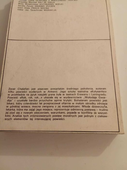 Rok, rok, rok Zorair Chalafian