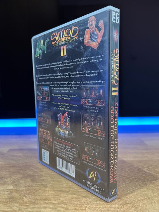 Simon The Sorcerer II (PC EN) CD BOX kompletne wydanie