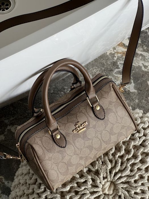 Coach Mini Rowan Crossbody  In Signature