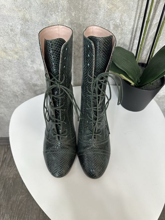 Шкіряні вінтажні черевички в новому стані