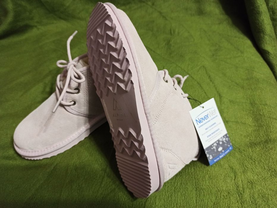 Зимние ботиночки ботинки угги натуральная замша мех очень тёплые